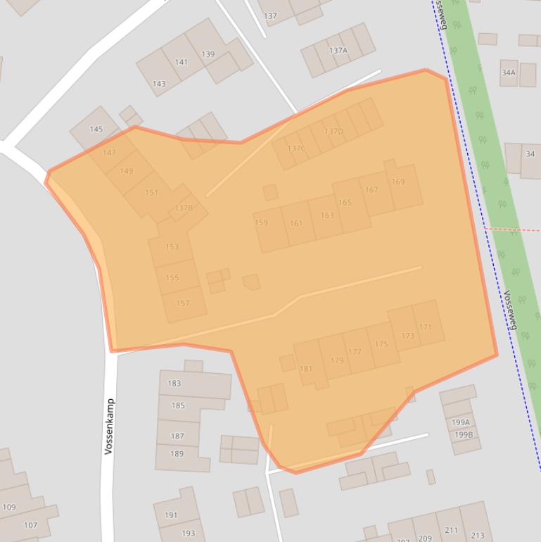 Kaart van postcodegebied 9675KE.