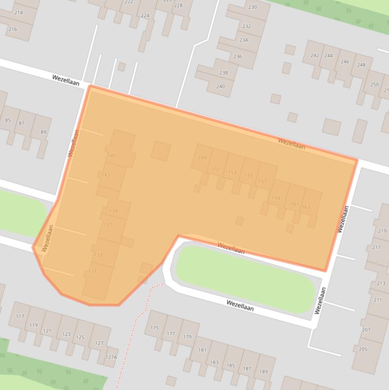 Kaart van postcodegebied 9675LD.