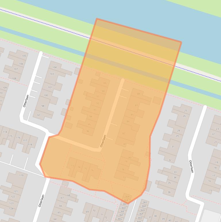 Kaart van postcodegebied 9675LT.