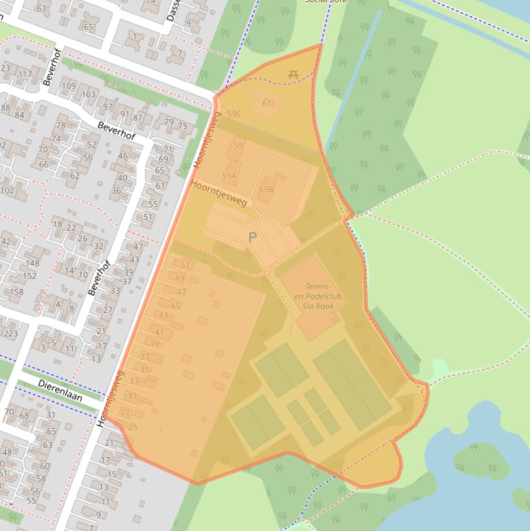 Kaart van postcodegebied 9675NB.