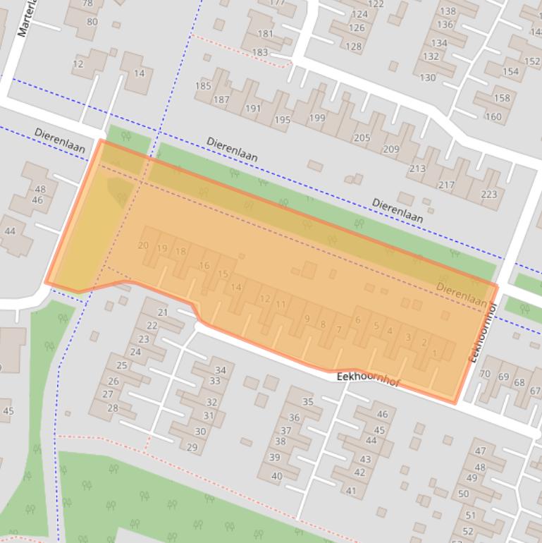 Kaart van postcodegebied 9675NC.