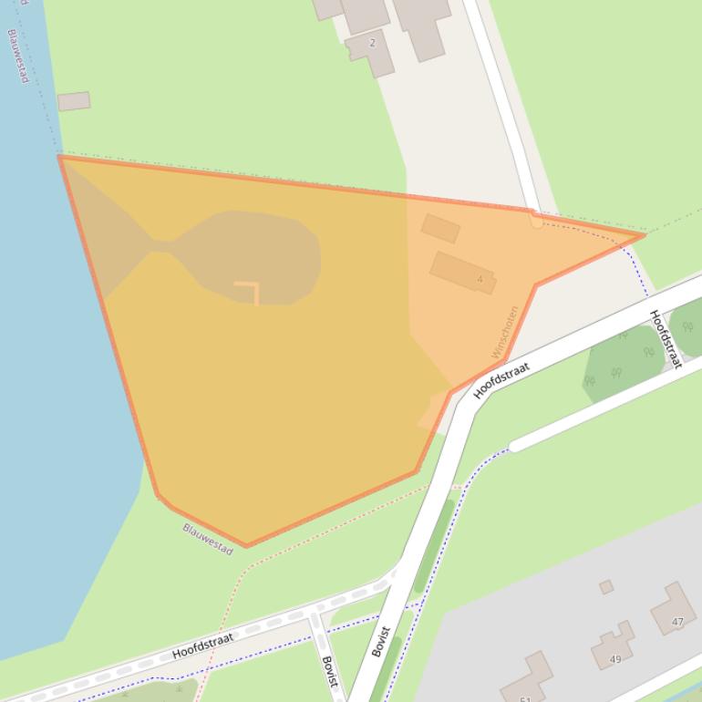 Kaart van postcodegebied 9675VH.