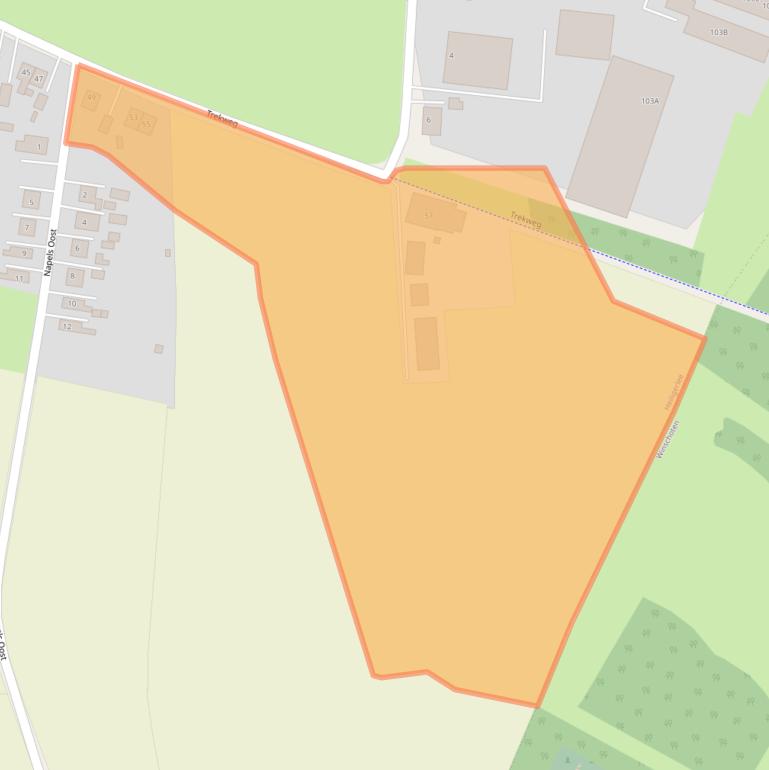 Kaart van postcodegebied 9677PK.