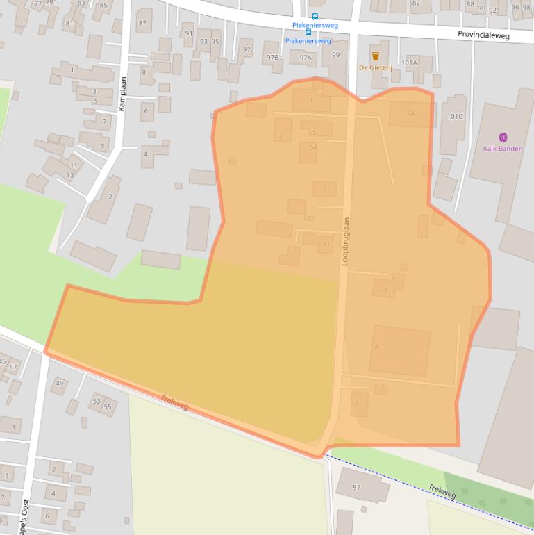 Kaart van postcodegebied 9677PL.