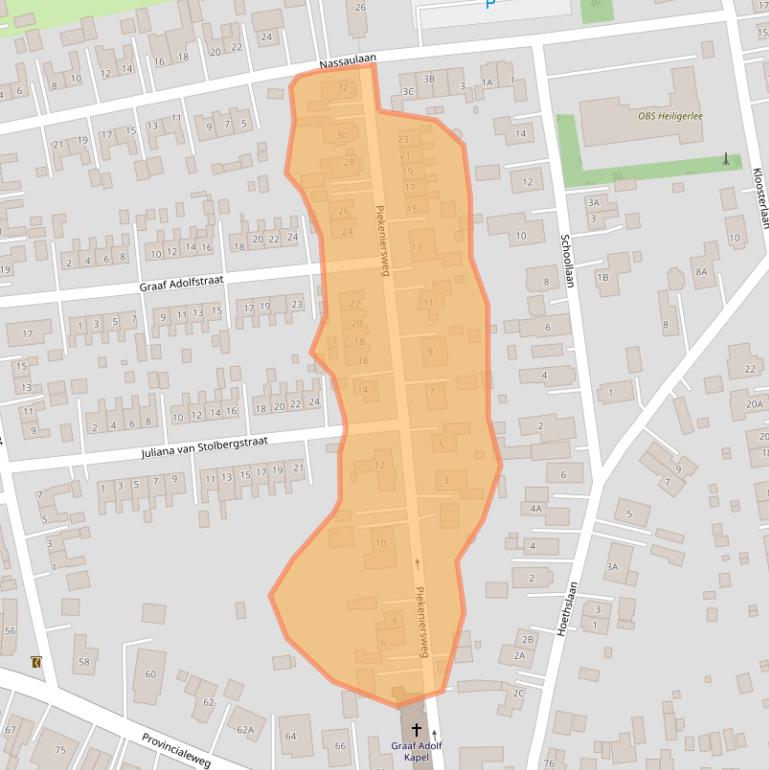 Kaart van postcodegebied 9677PW.