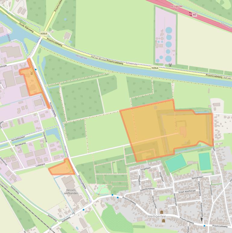 Kaart van postcodegebied 9677TW.