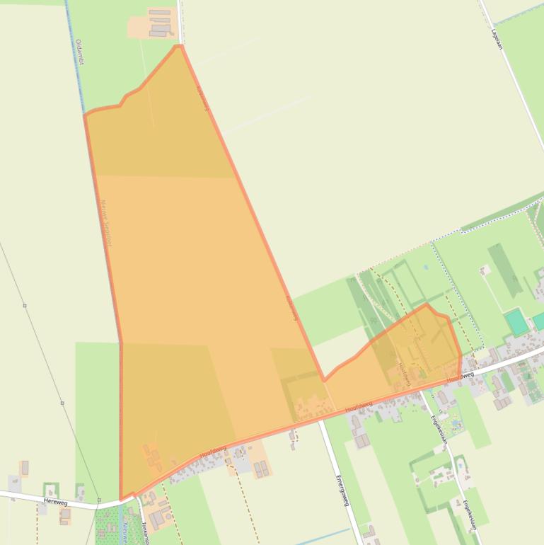 Kaart van postcodegebied 9678PM.