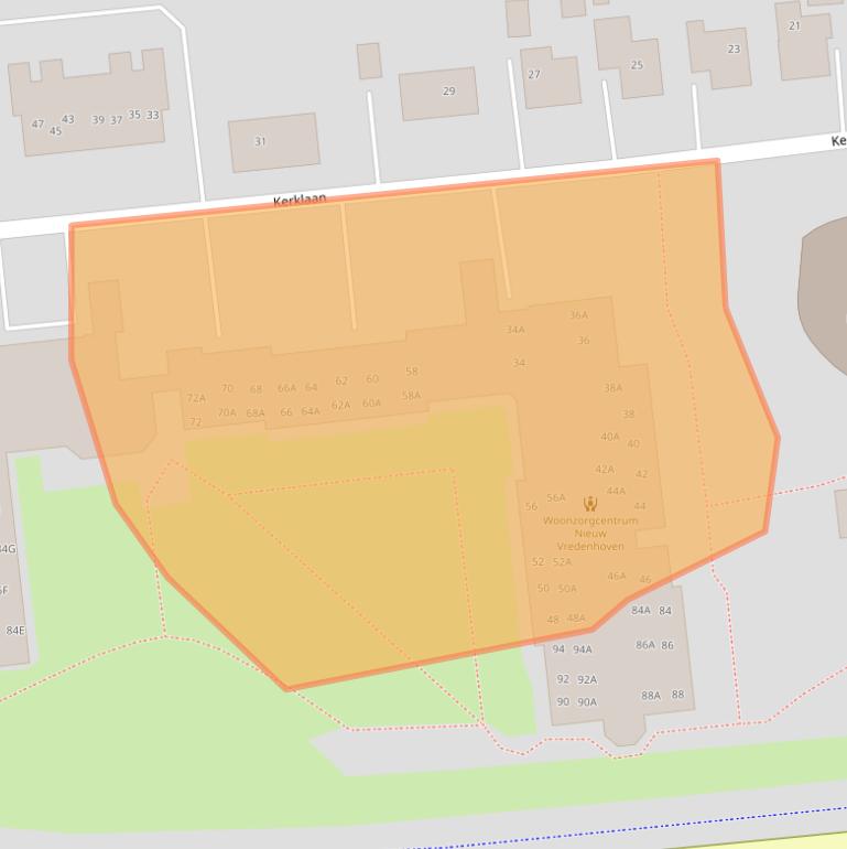 Kaart van postcodegebied 9679AG.