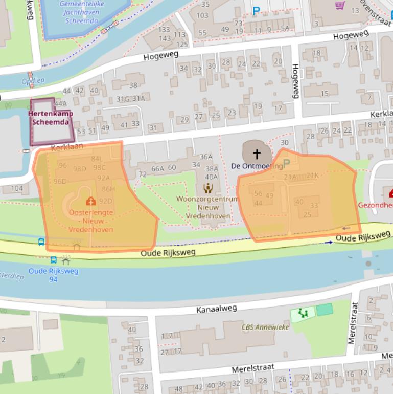 Kaart van postcodegebied 9679AX.