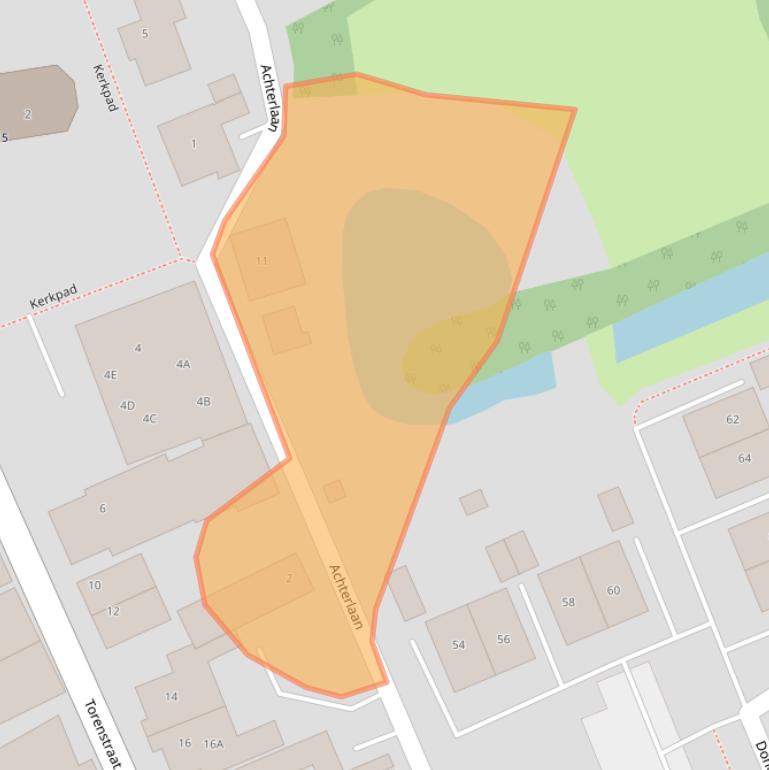 Kaart van postcodegebied 9679BM.