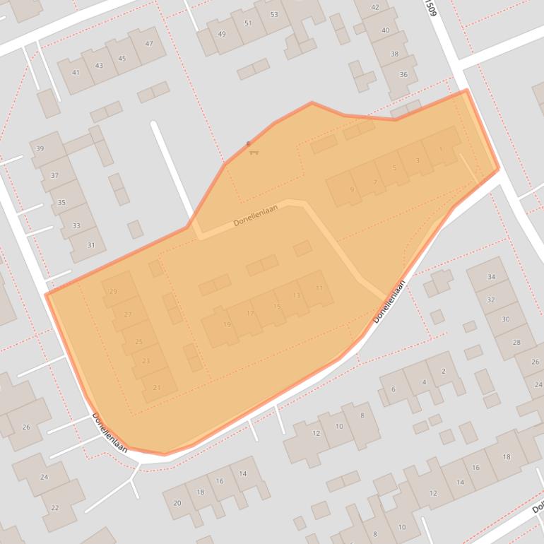 Kaart van postcodegebied 9679CC.