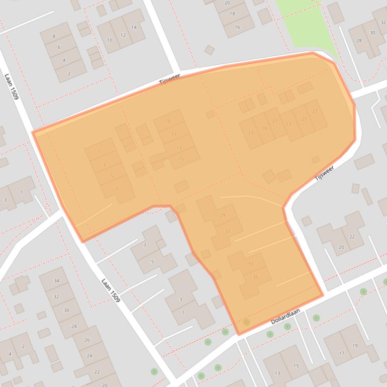 Kaart van postcodegebied 9679CH.