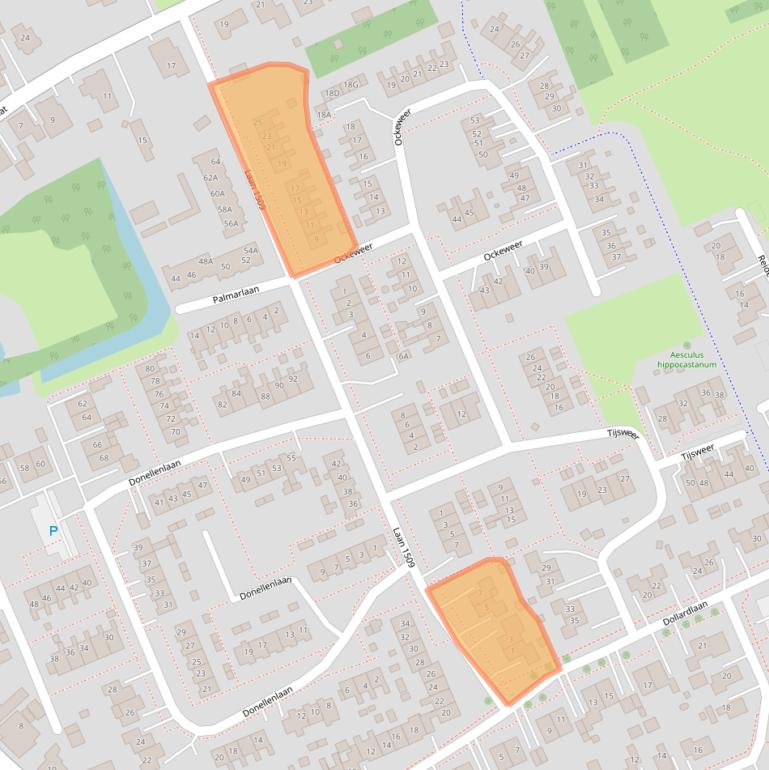 Kaart van postcodegebied 9679CV.