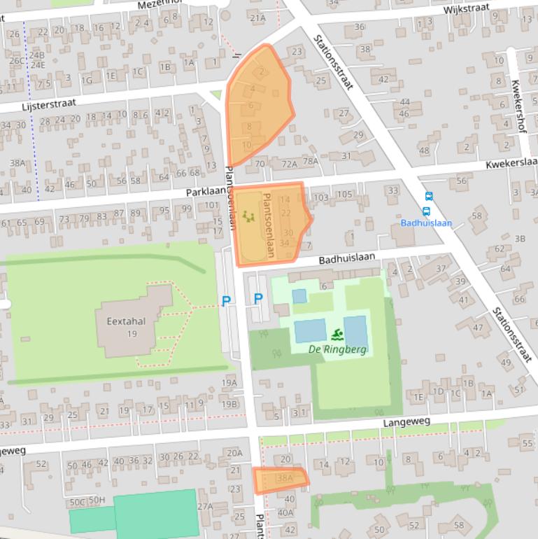 Kaart van postcodegebied 9679HB.