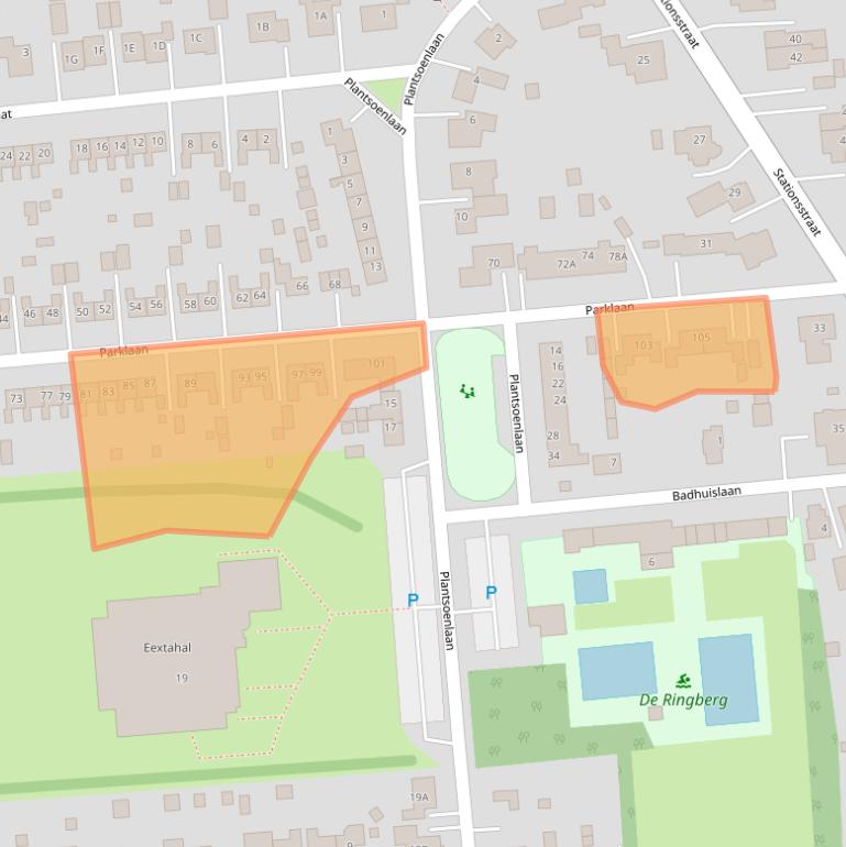 Kaart van postcodegebied 9679HG.
