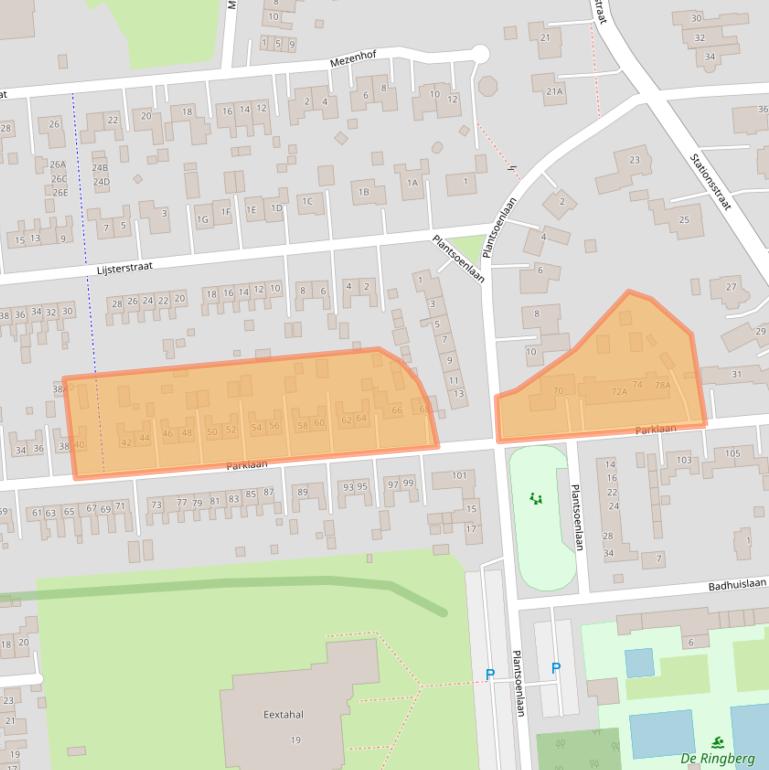 Kaart van postcodegebied 9679HJ.