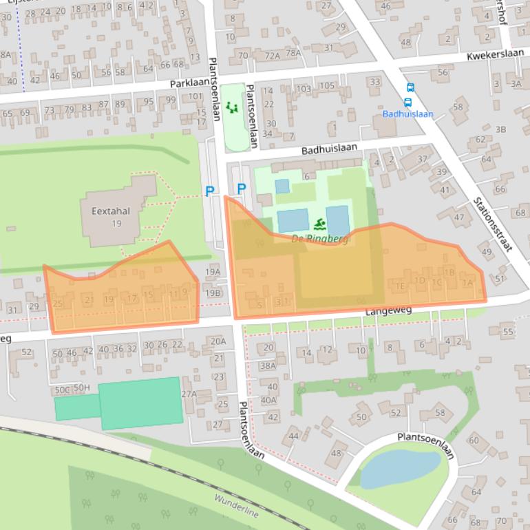 Kaart van postcodegebied 9679HL.