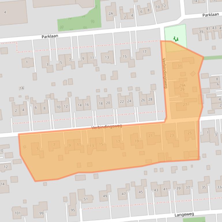 Kaart van postcodegebied 9679HW.