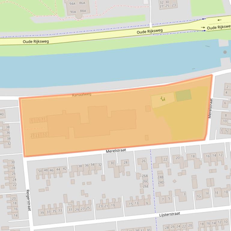 Kaart van postcodegebied 9679JE.