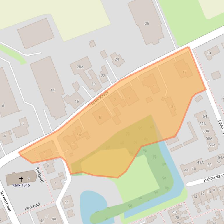 Kaart van postcodegebied 9679KJ.