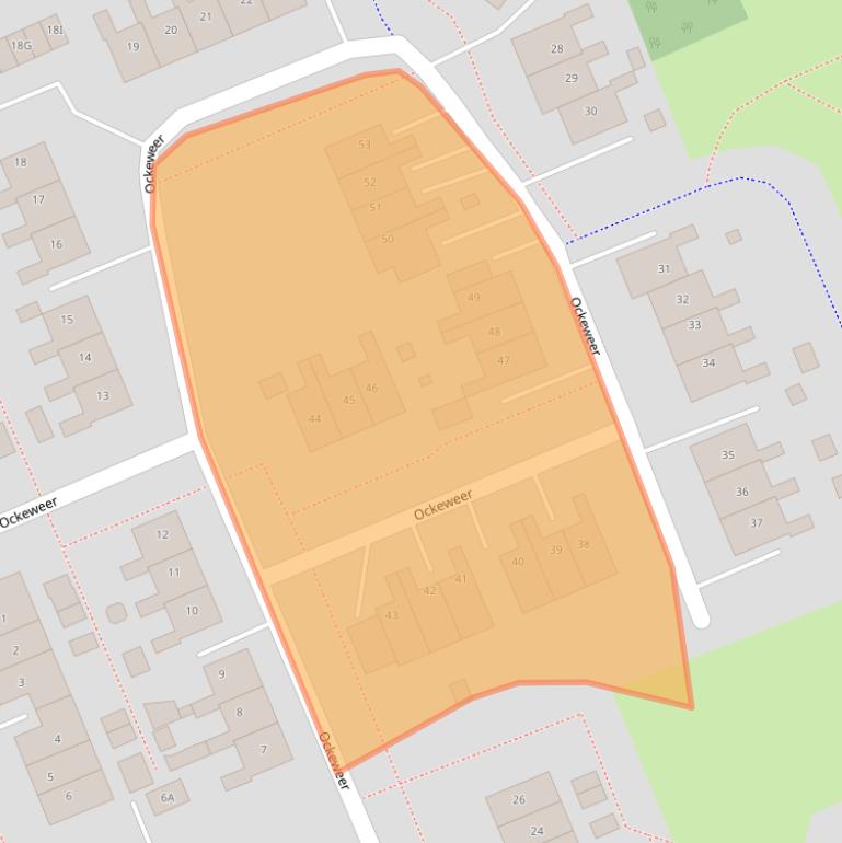 Kaart van postcodegebied 9679LC.