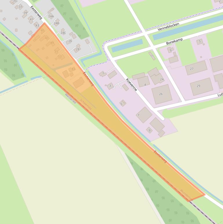 Kaart van postcodegebied 9679TH.