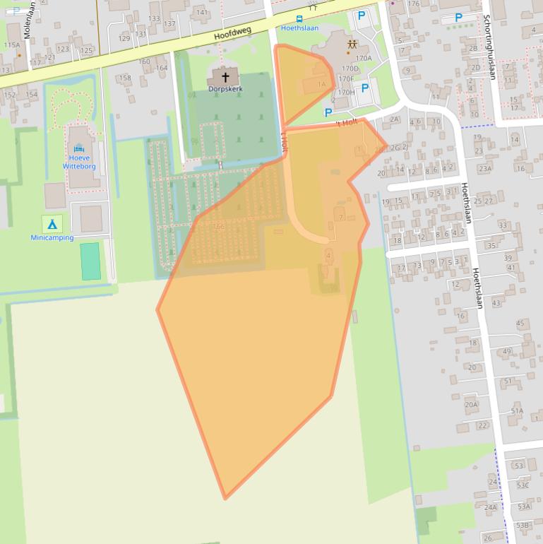 Kaart van postcodegebied 9681AZ.