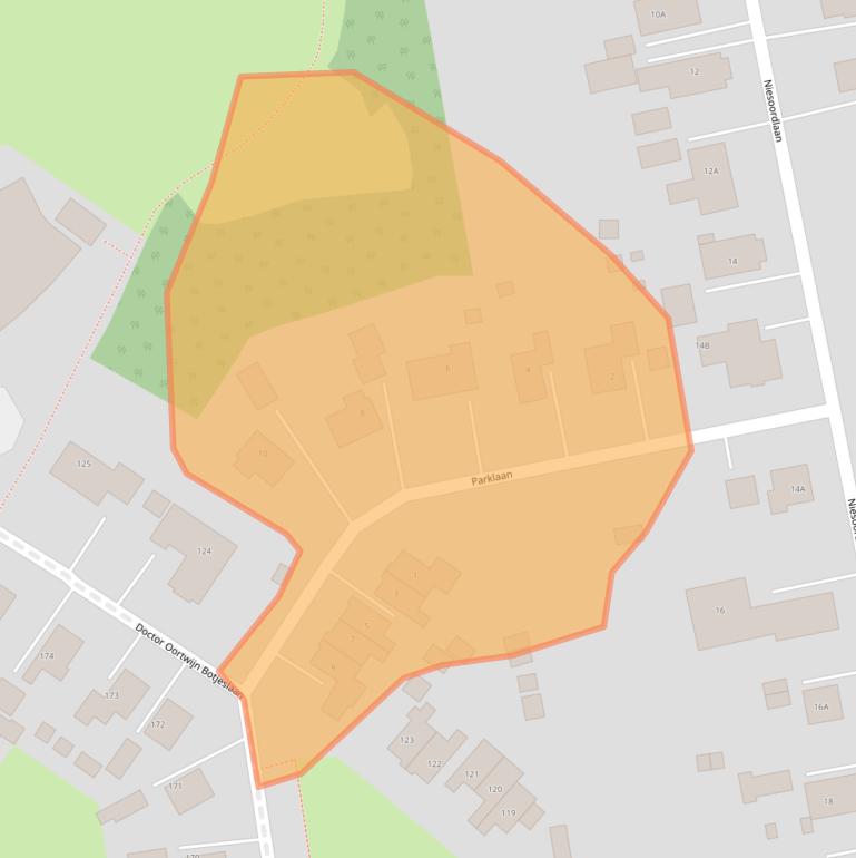 Kaart van postcodegebied 9681CE.