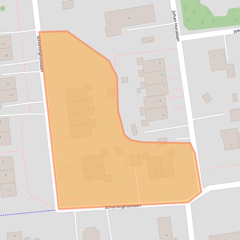 Kaart van postcodegebied 9681CH.