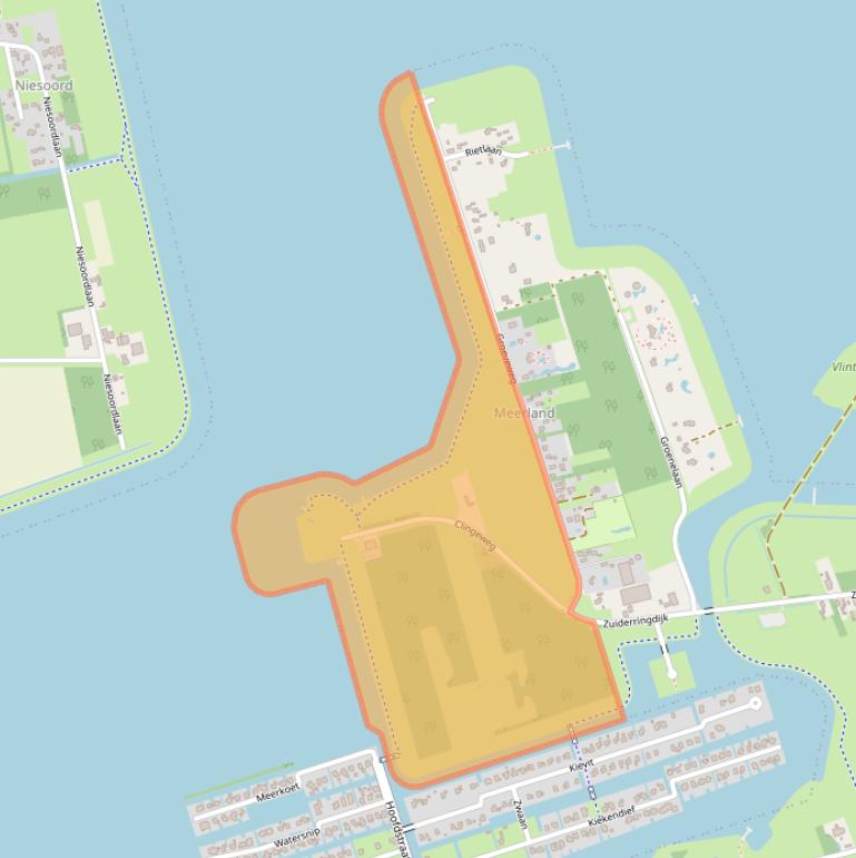 Kaart van postcodegebied 9681EC.