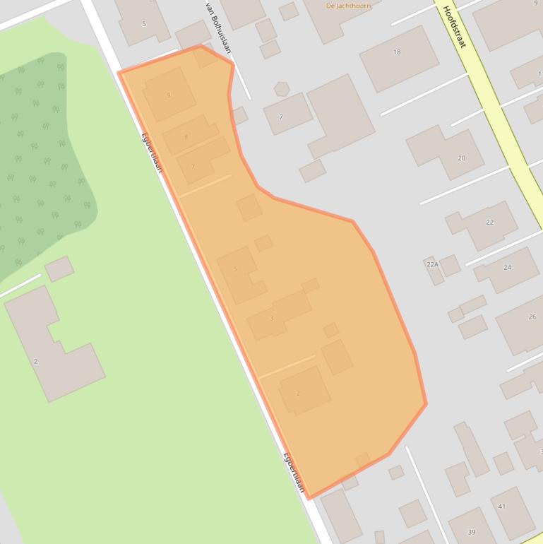 Kaart van postcodegebied 9682PG.