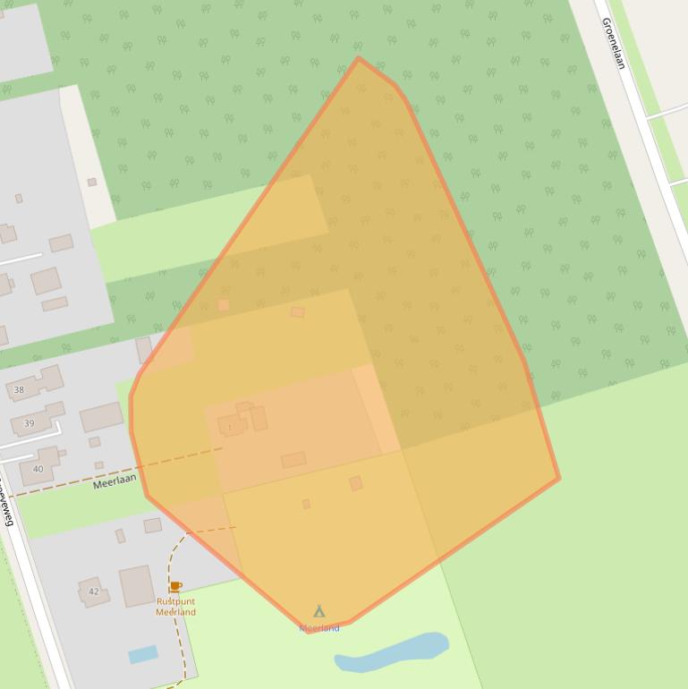 Kaart van postcodegebied 9682RV.