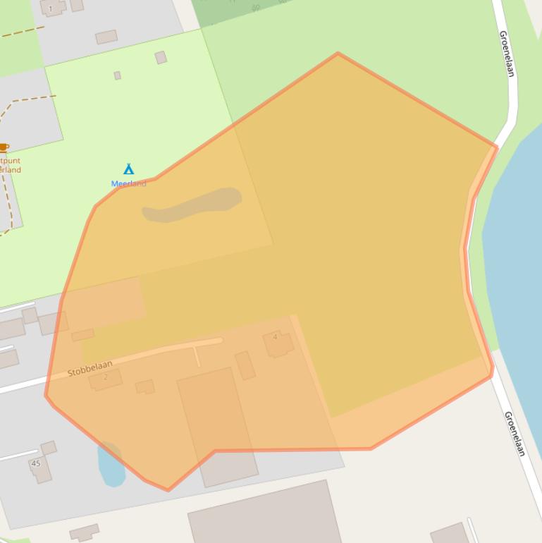 Kaart van postcodegebied 9682RW.