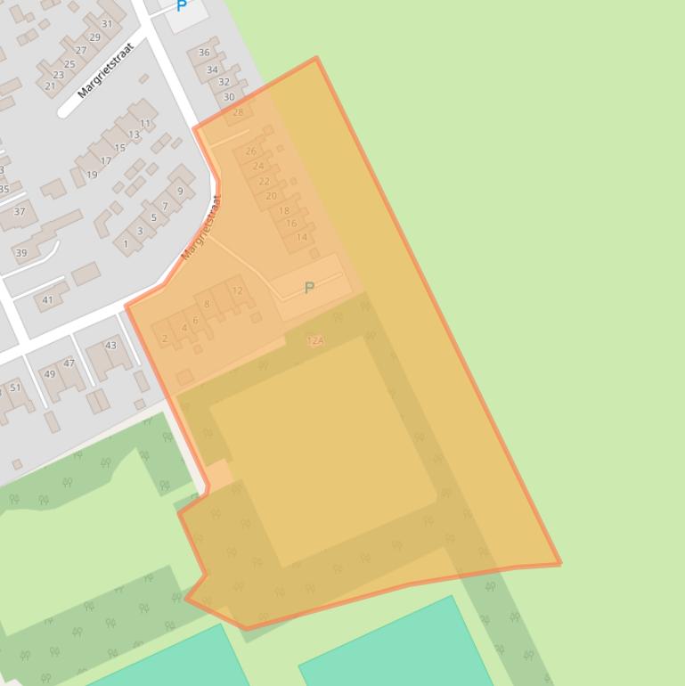 Kaart van postcodegebied 9682SJ.