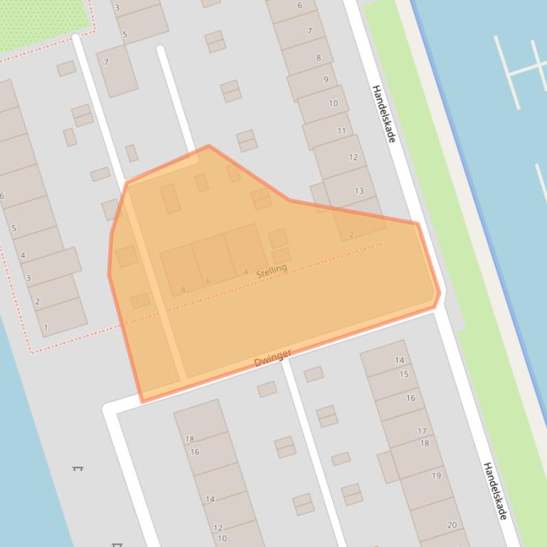 Kaart van postcodegebied 9685AR.