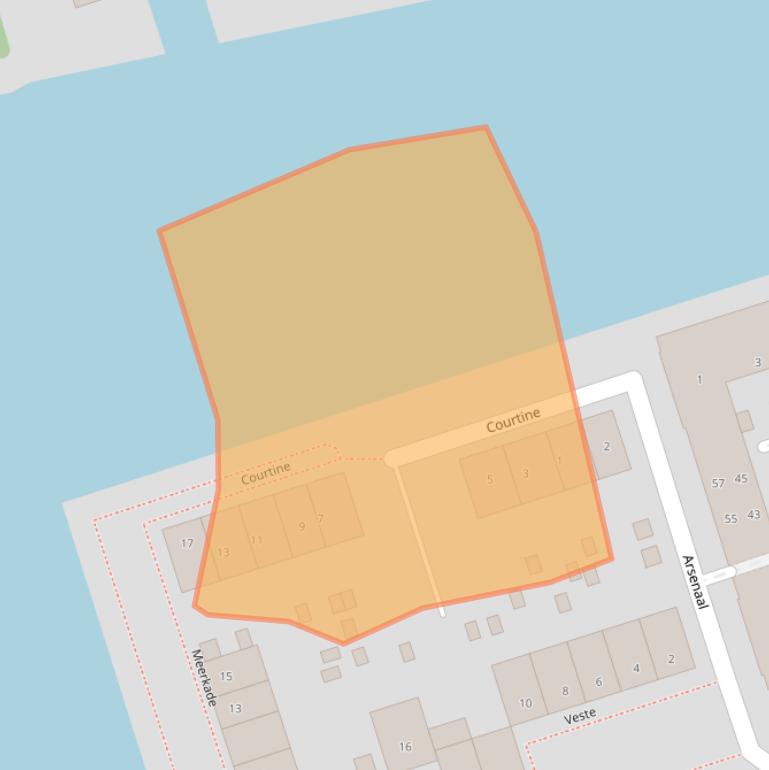 Kaart van postcodegebied 9685AX.