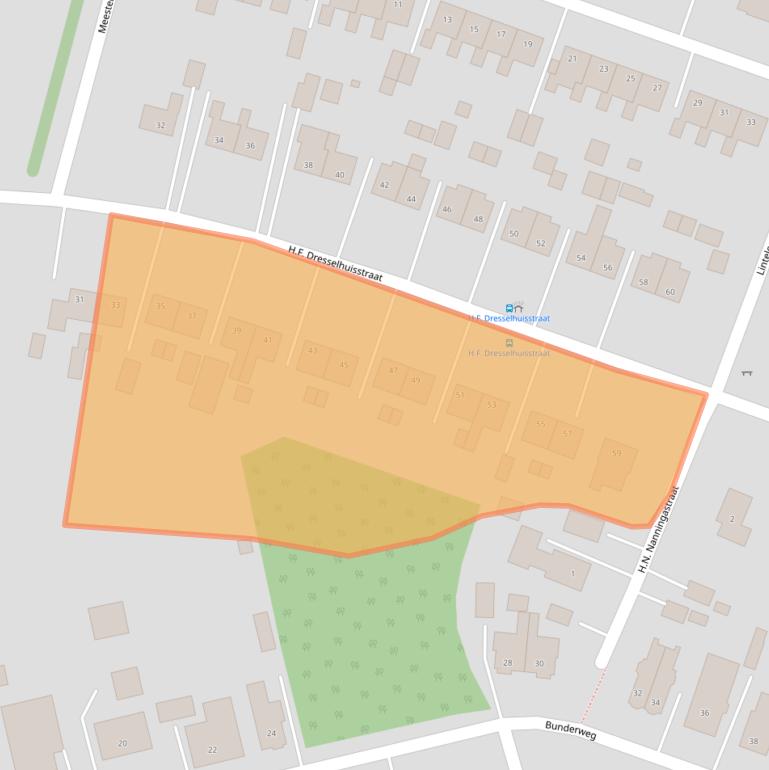 Kaart van postcodegebied 9693AL.