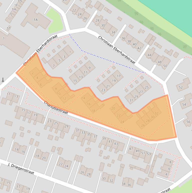 Kaart van postcodegebied 9693BN.