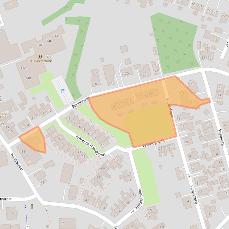 Kaart van postcodegebied 9693BP.