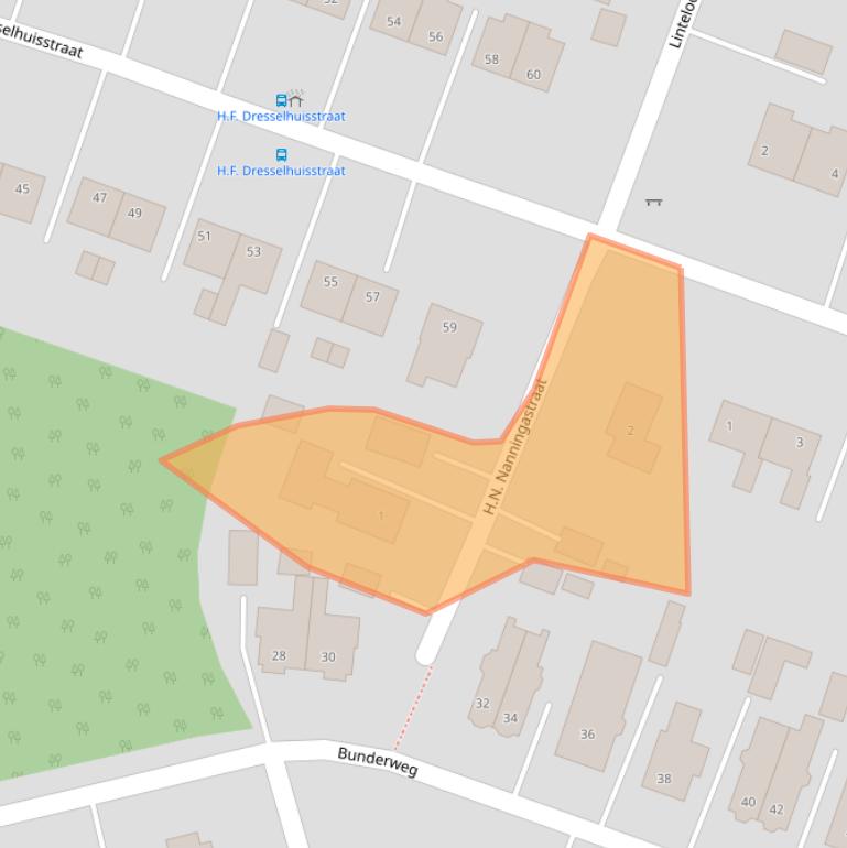 Kaart van postcodegebied 9693CE.