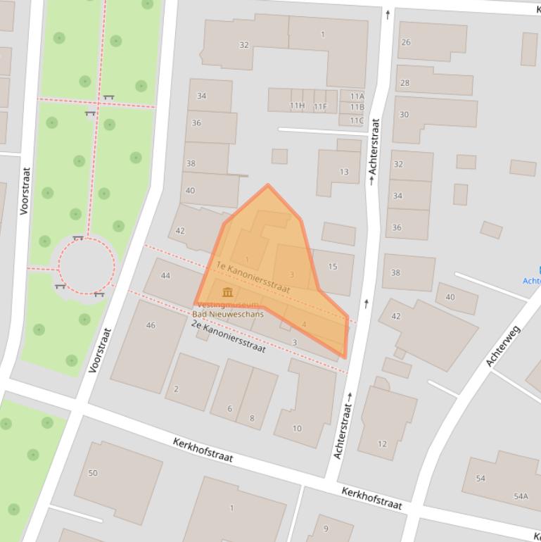 Kaart van postcodegebied 9693EB.