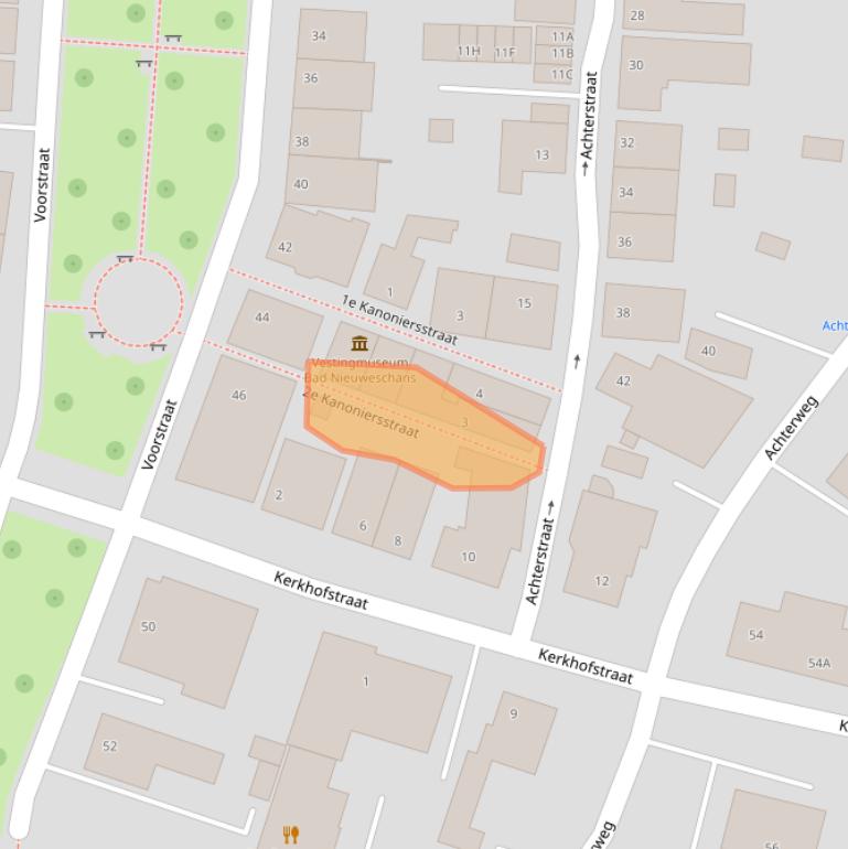 Kaart van postcodegebied 9693ED.