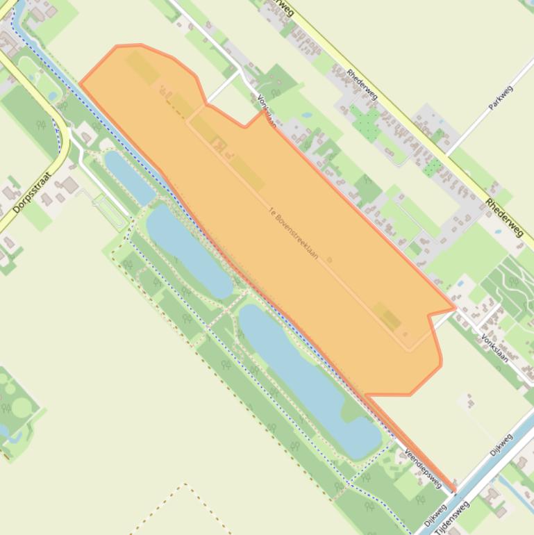 Kaart van postcodegebied 9695BN.