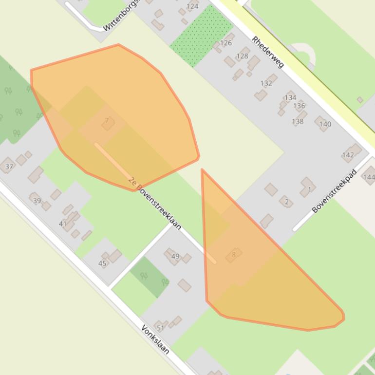 Kaart van postcodegebied 9695BT.