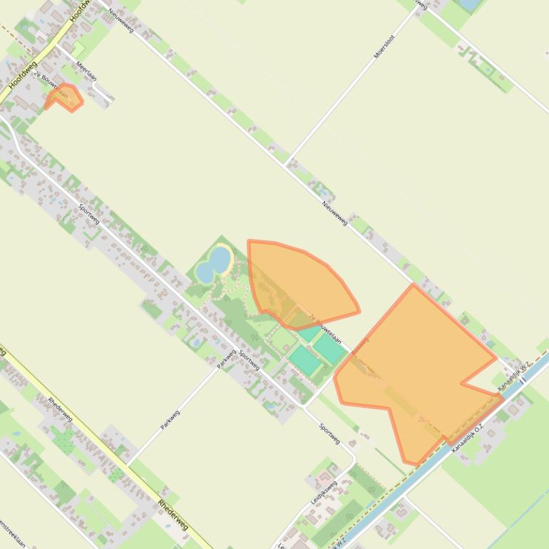 Kaart van postcodegebied 9695EE.