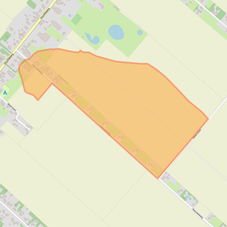 Kaart van postcodegebied 9695EH.