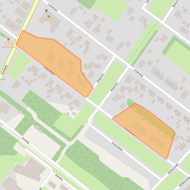 Kaart van postcodegebied 9695GE.