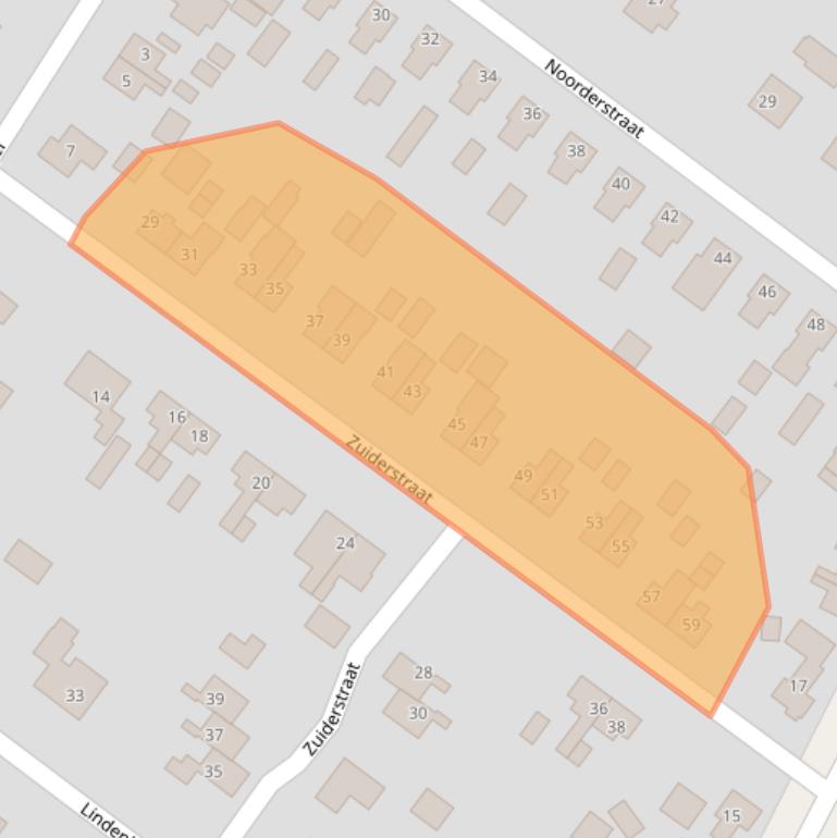 Kaart van postcodegebied 9695HH.