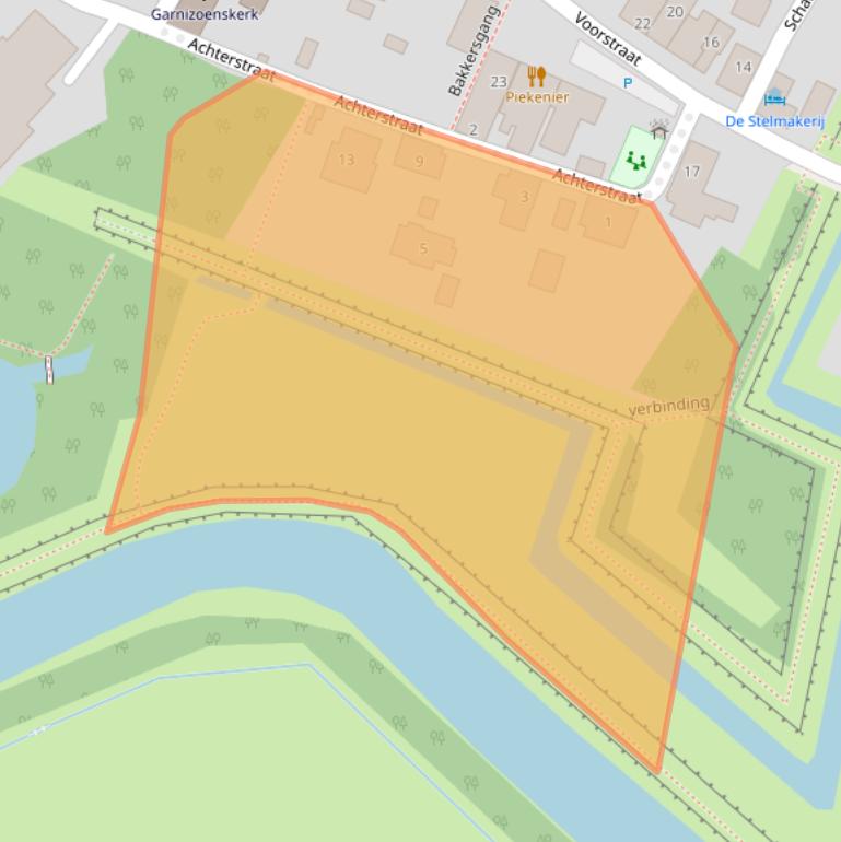 Kaart van postcodegebied 9696XJ.