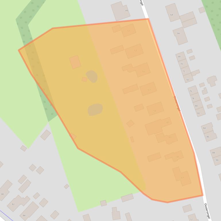 Kaart van postcodegebied 9698BB.